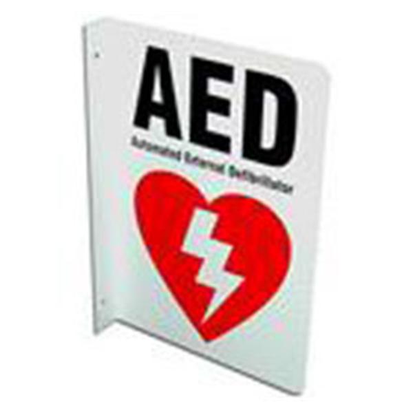 Sign Wall For AED 10x7\